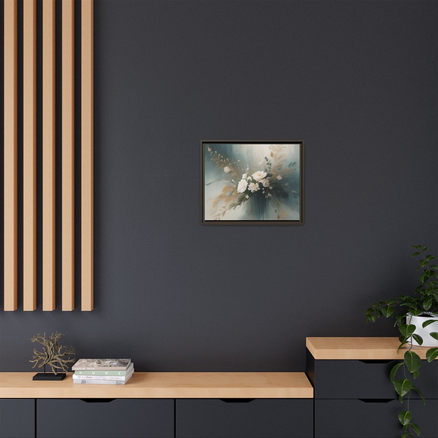 Matte Canvas, Framed (Multi-color)