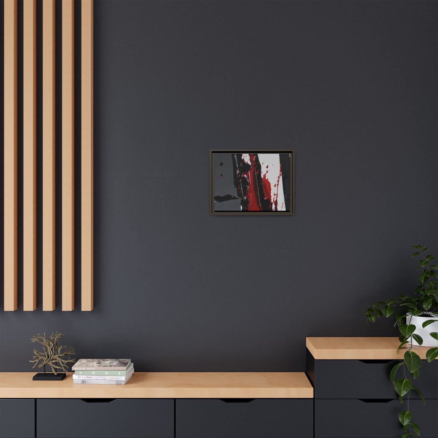 Matte Canvas, Framed (Multi-color)