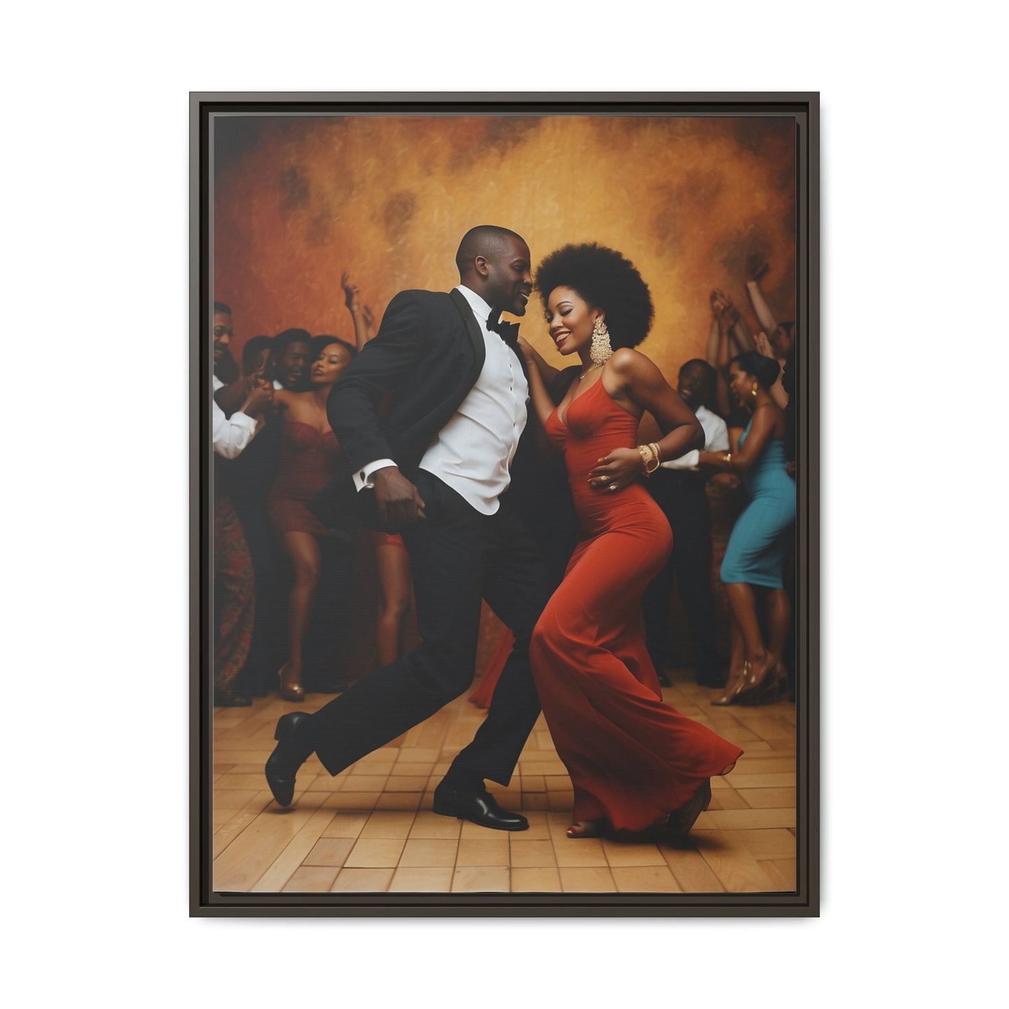 Matte Canvas, Framed (Multi-color)