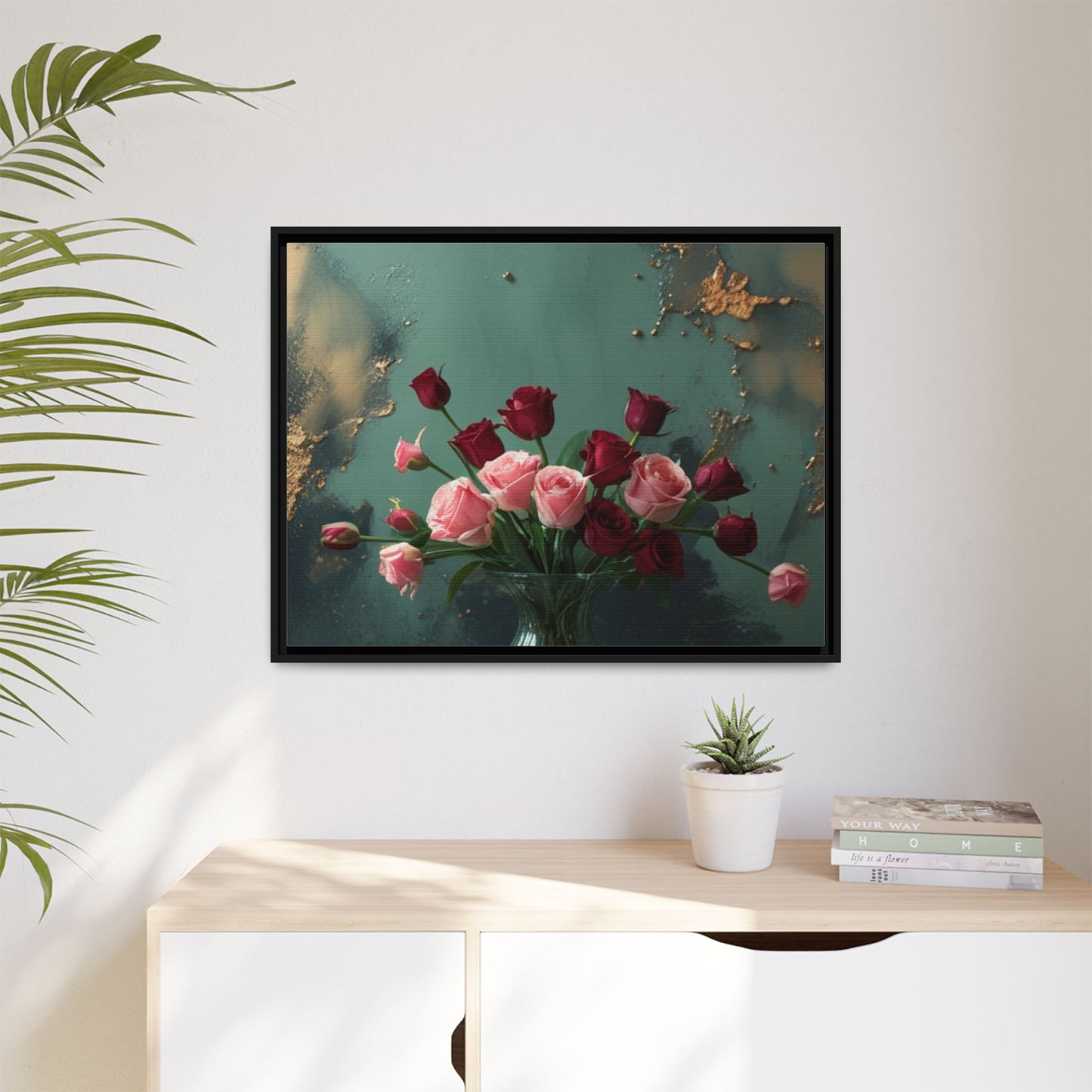 Matte Canvas, Framed (Multi-color)