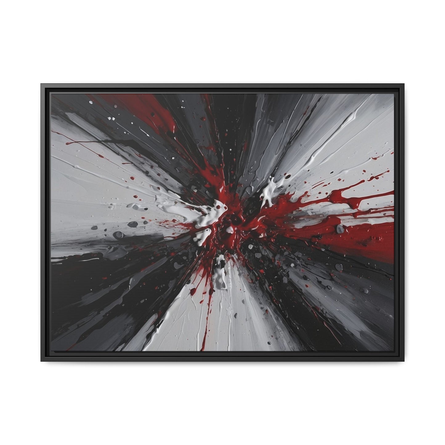 Matte Canvas, Framed (Multi-color)