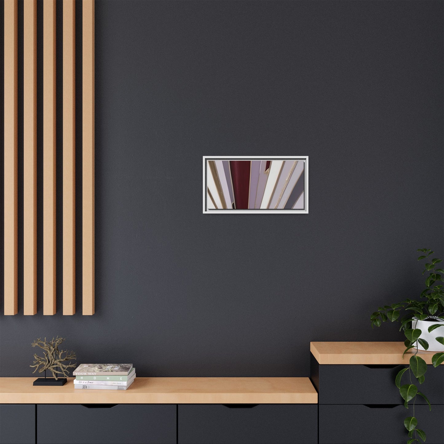 Matte Canvas, Framed (Multi-color)