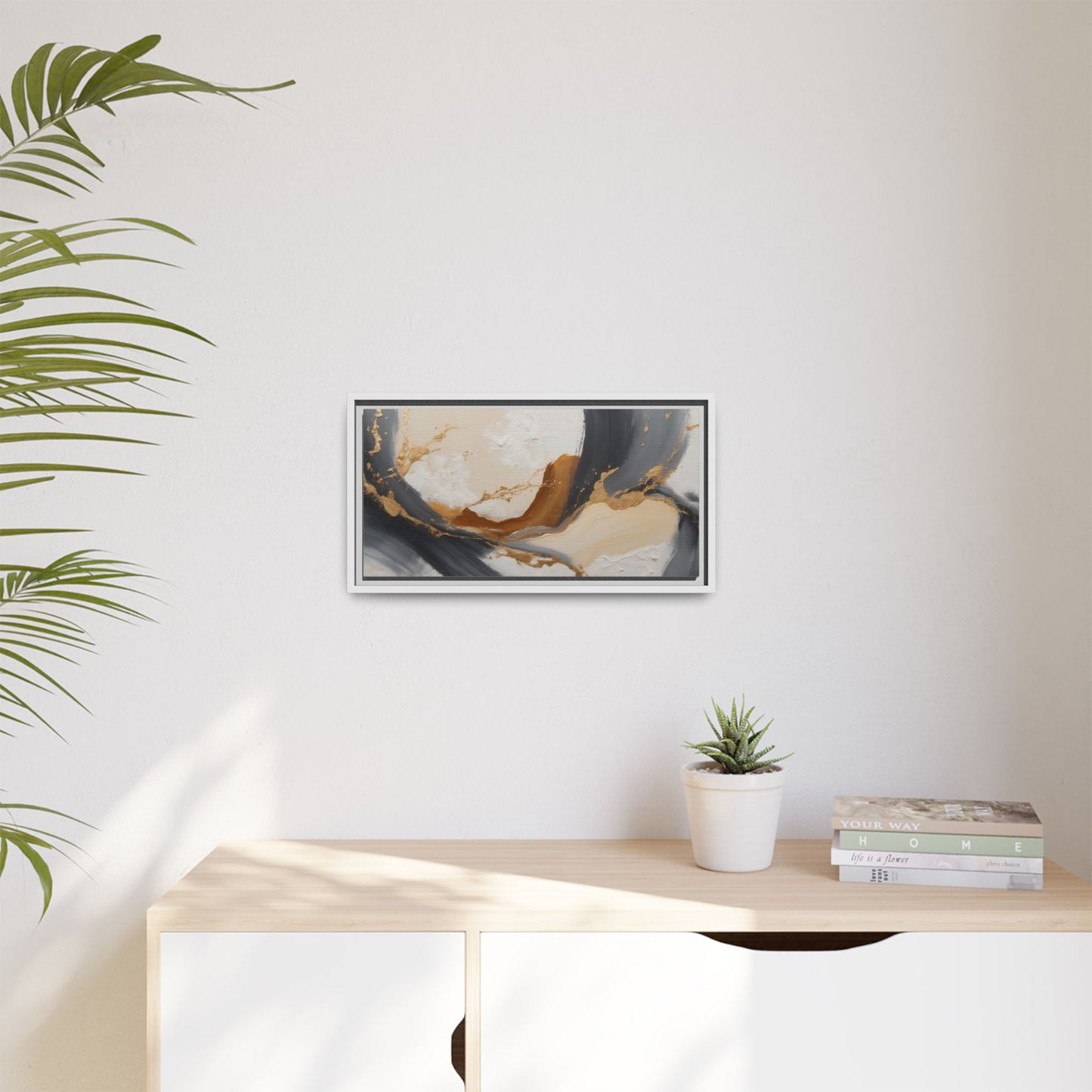 Matte Canvas, Framed (Multi-color)