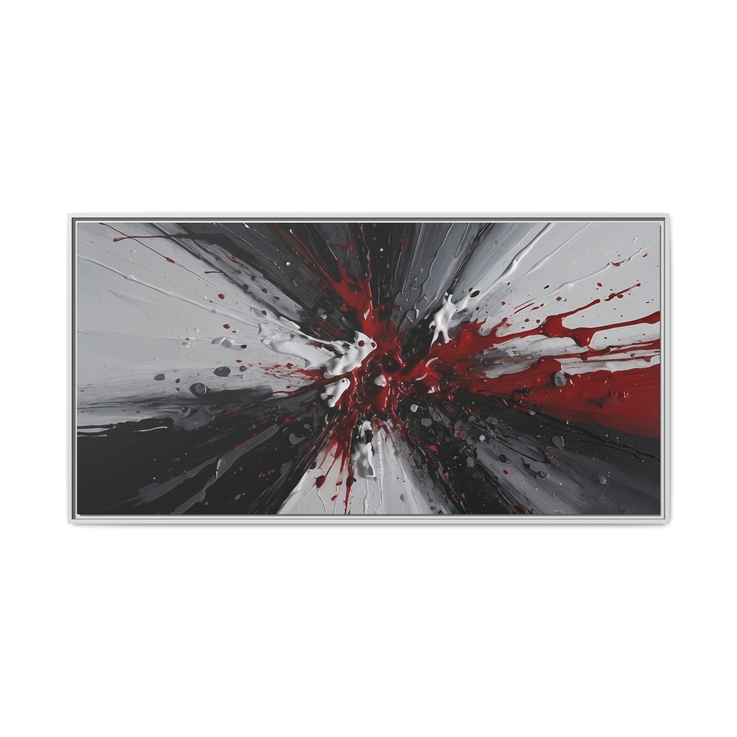Matte Canvas, Framed (Multi-color)