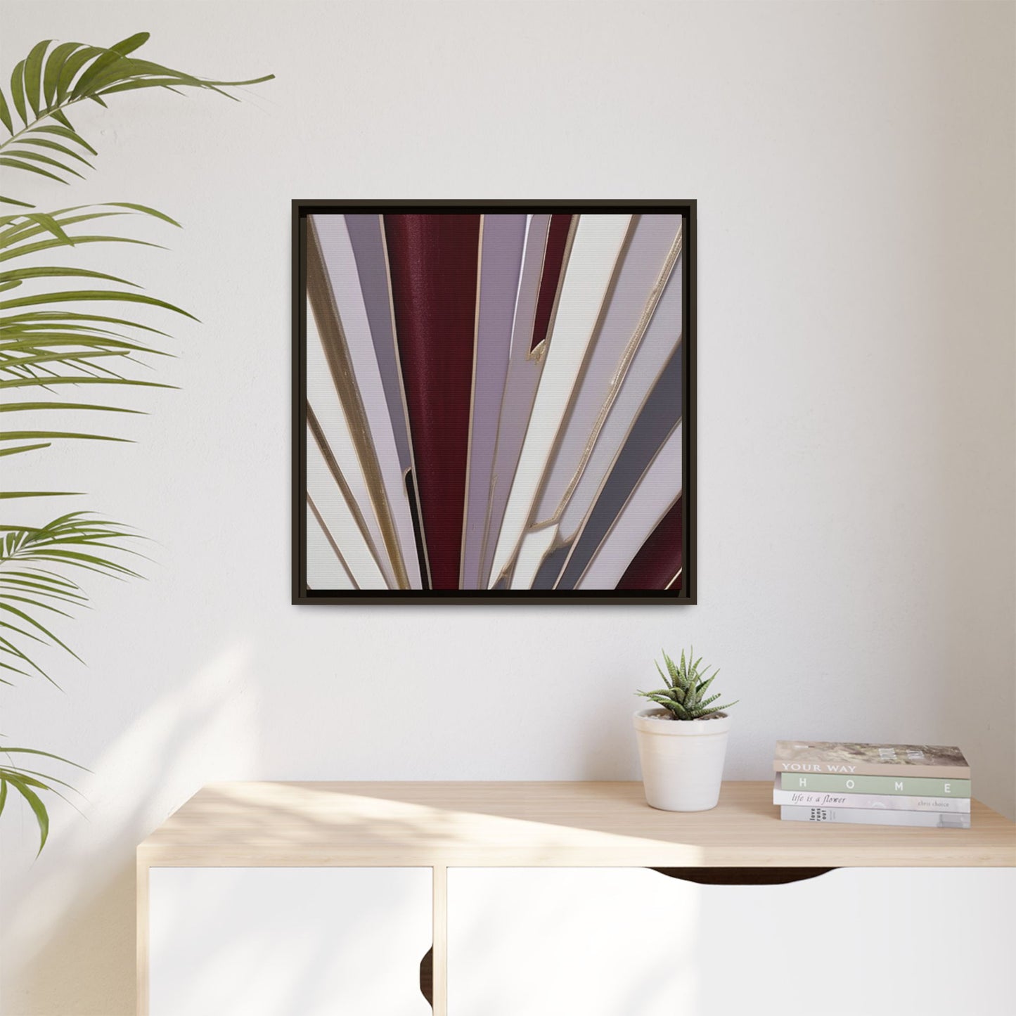 Matte Canvas, Framed (Multi-color)