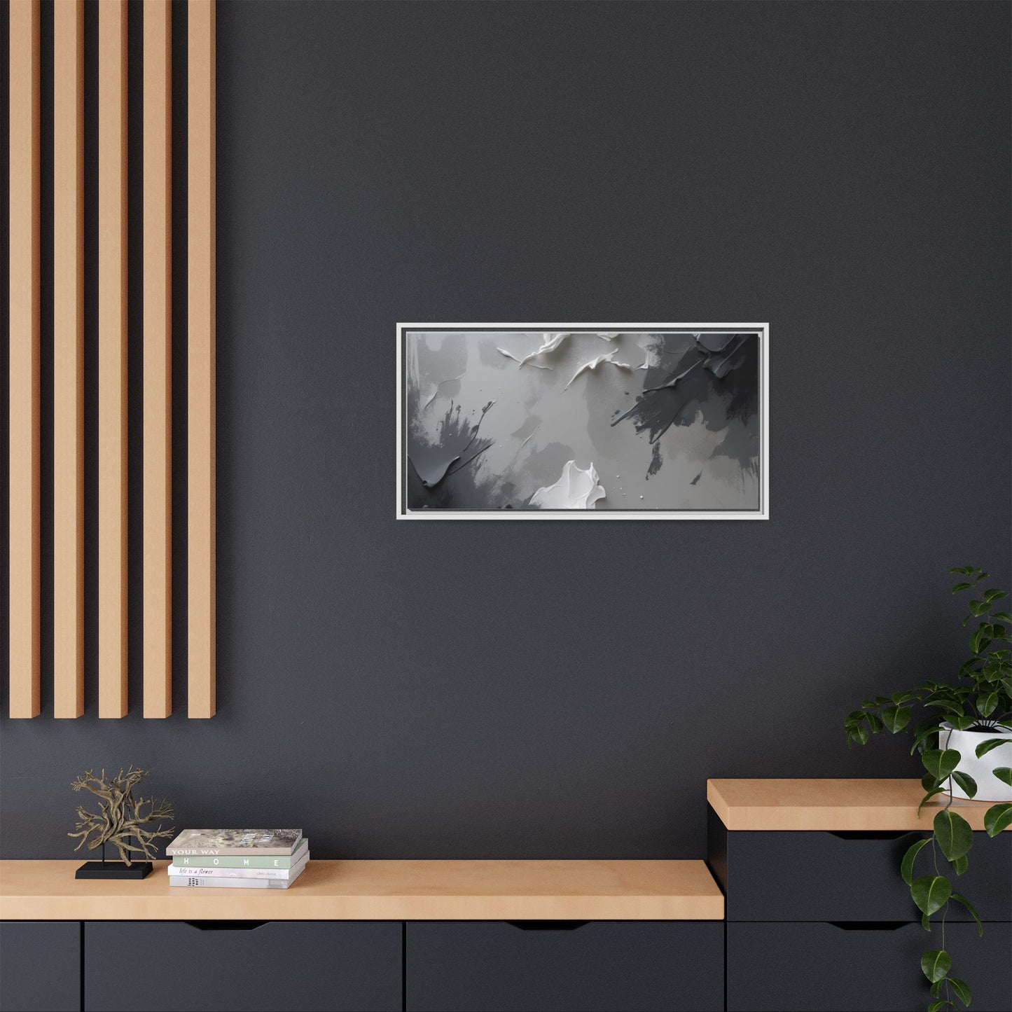 Matte Canvas, Framed (Multi-color)