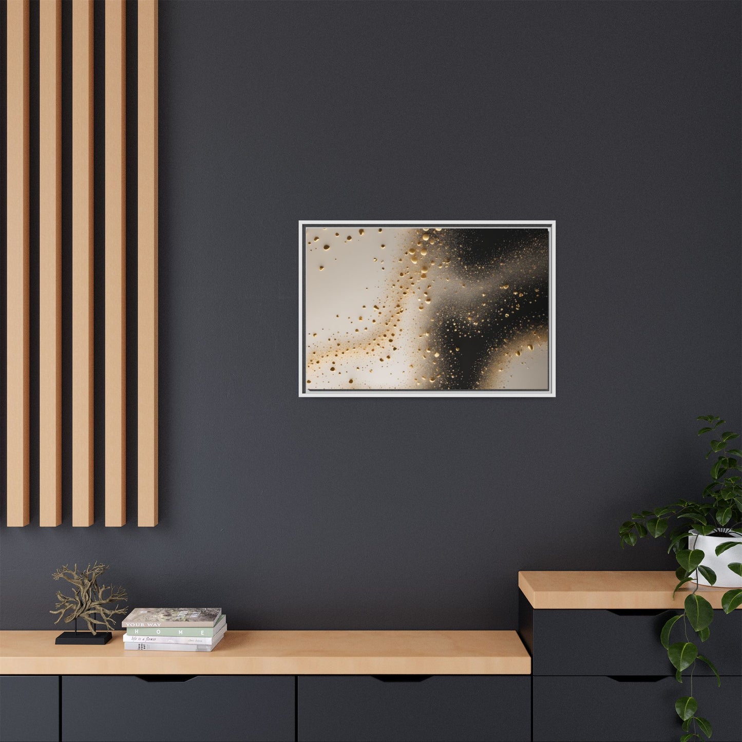 Matte Canvas, Framed (Multi-color)