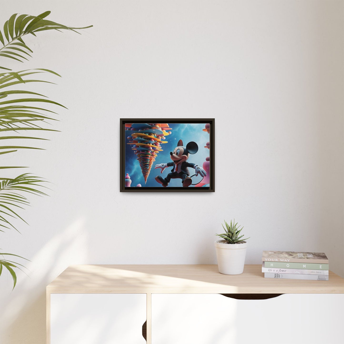 Matte Canvas, Framed (Multi-color)