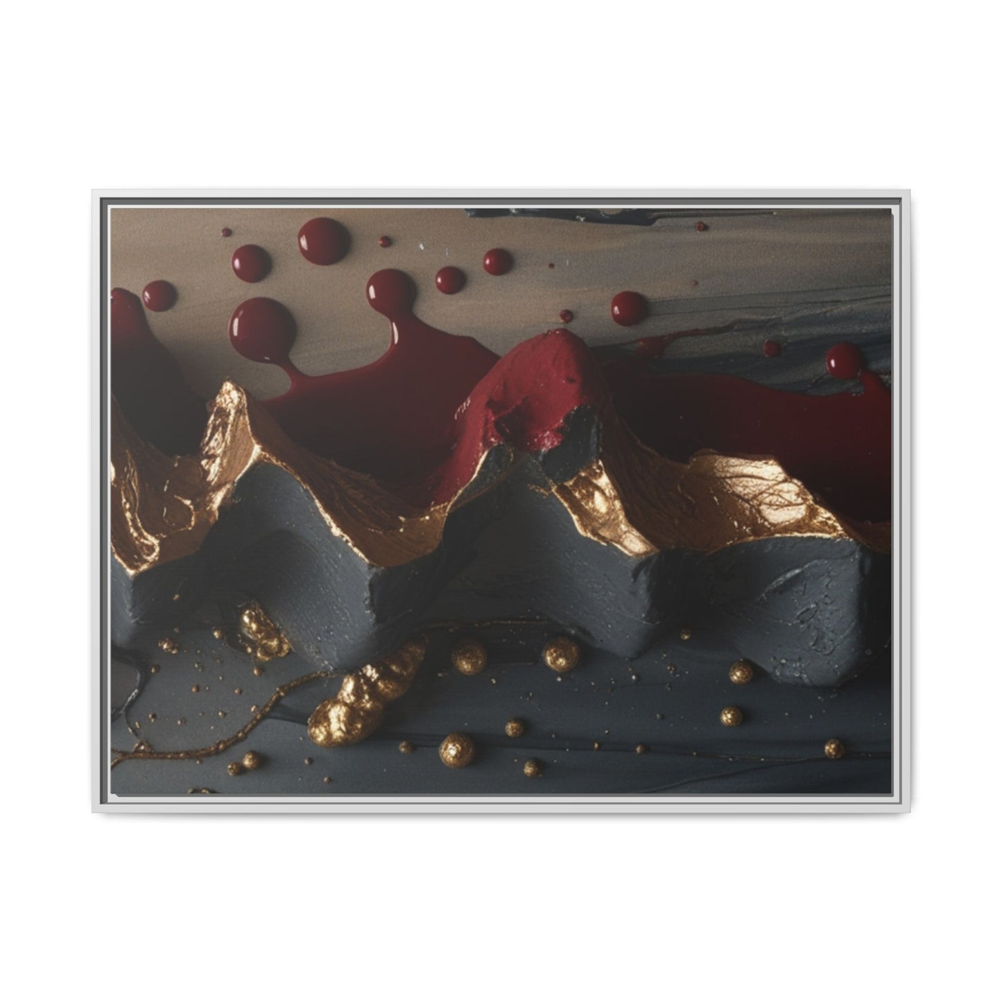 Matte Canvas, Framed (Multi-color)