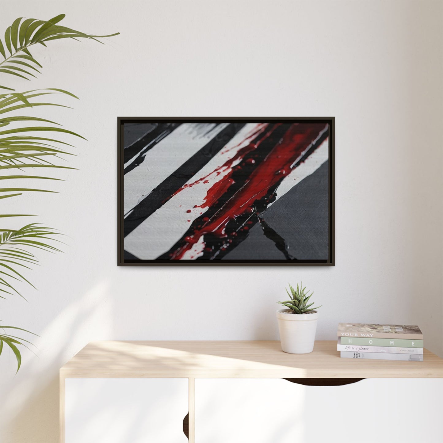 Matte Canvas, Framed (Multi-color)