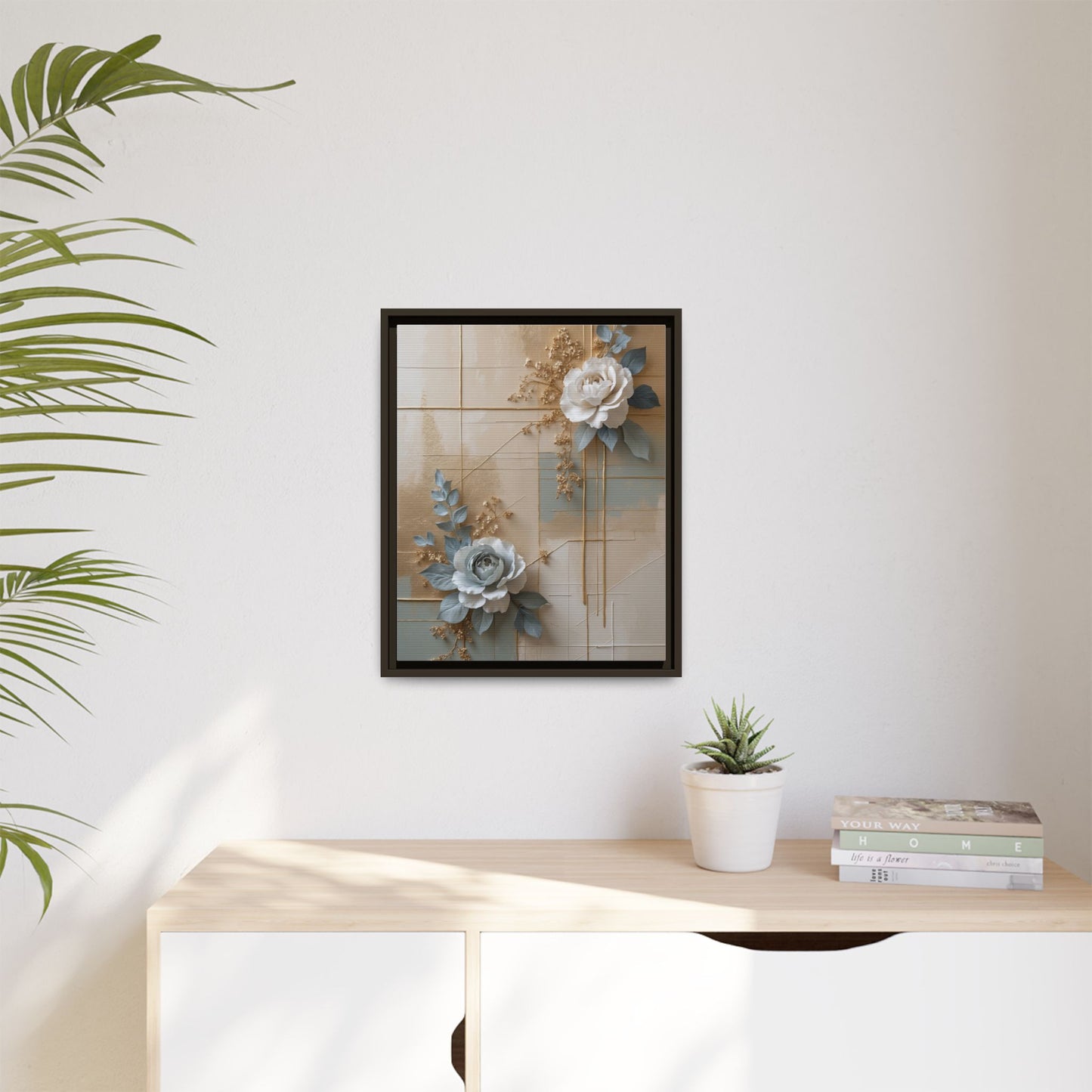Matte Canvas, Framed (Multi-color)