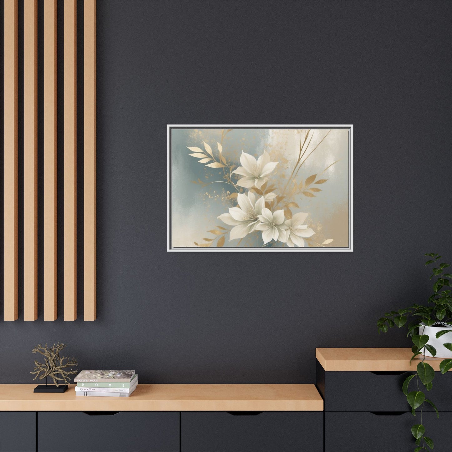 Matte Canvas, Framed (Multi-color)
