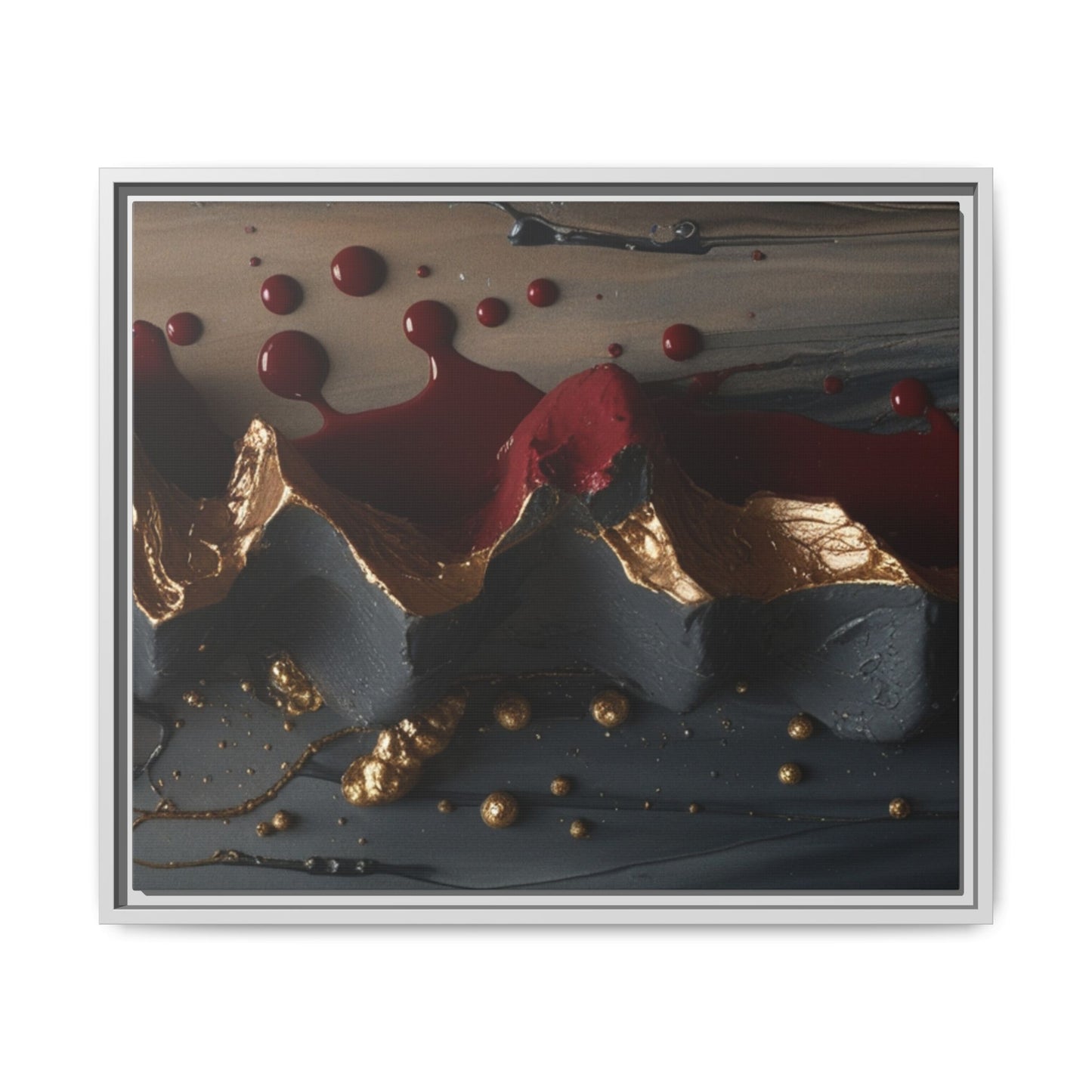 Matte Canvas, Framed (Multi-color)
