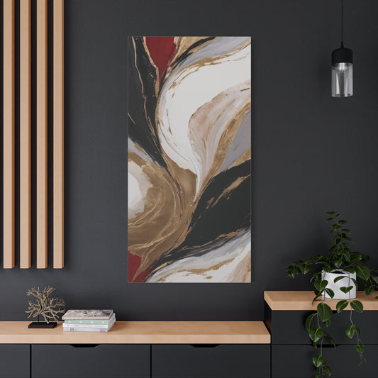 Abstract Art Canvas Wall Decor - Matte Finish 1.25"