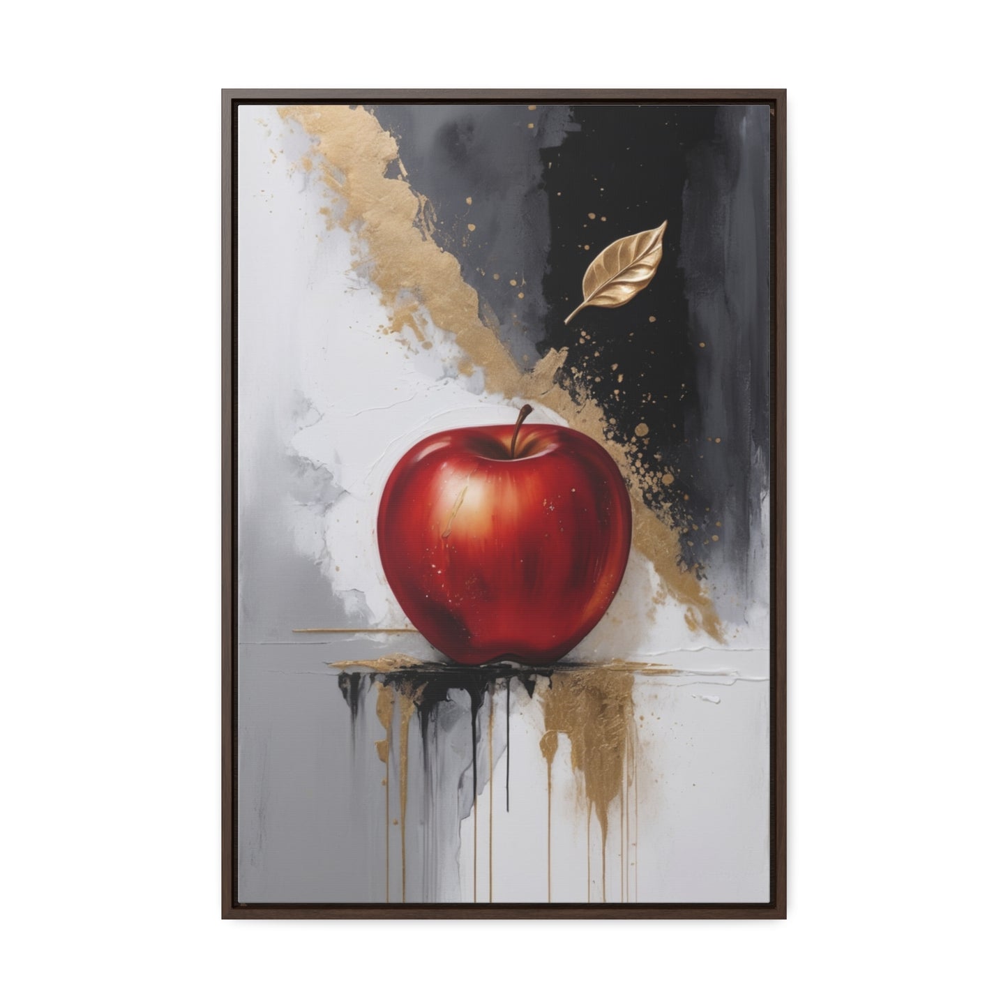 The Golden Temptation Canvas Wraps