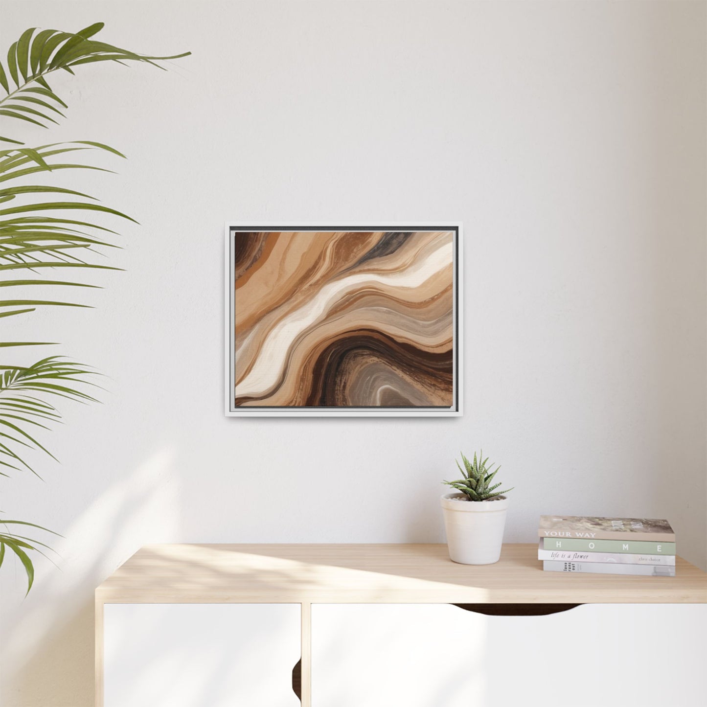 Matte Canvas, Framed (Multi-color)