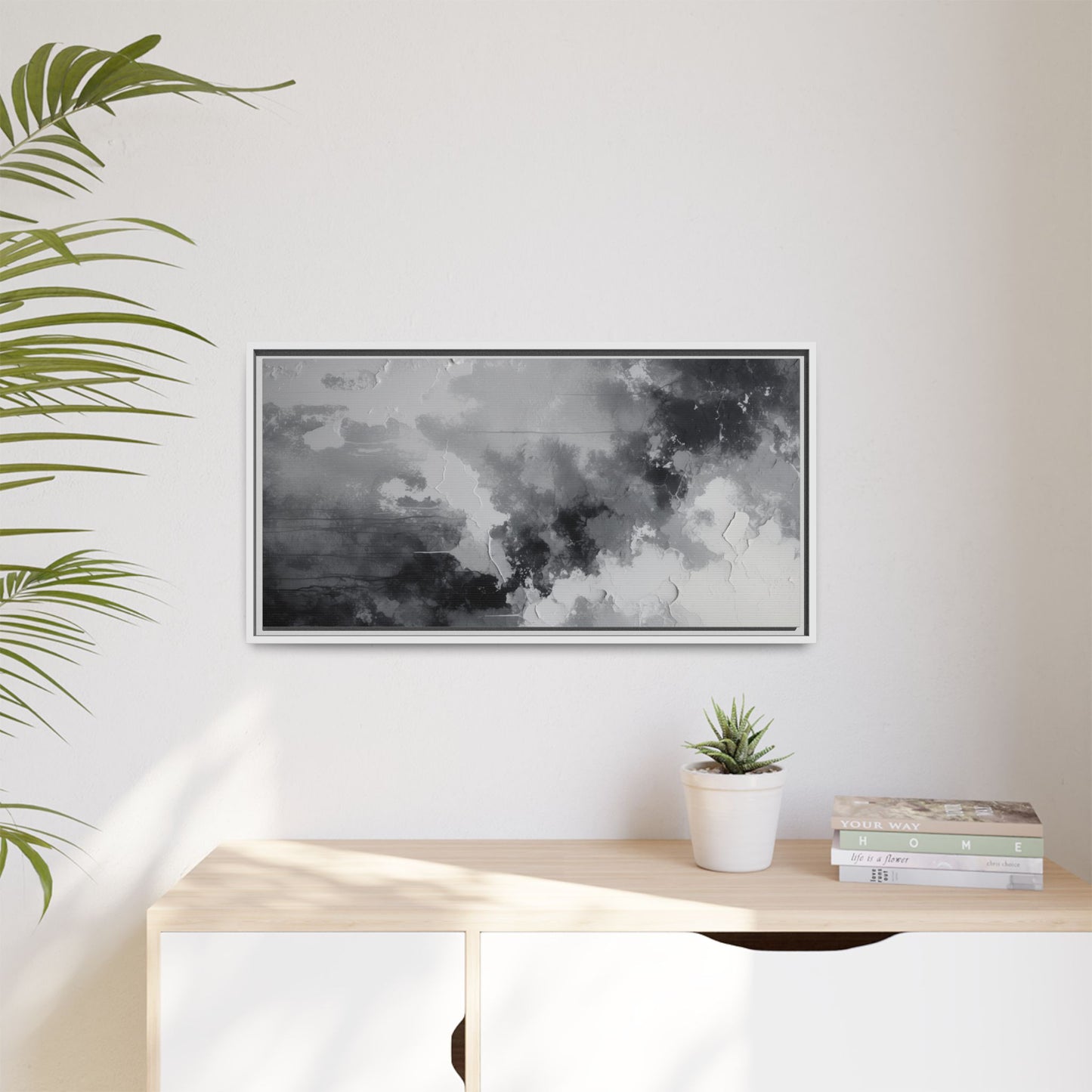Matte Canvas, Framed (Multi-color)