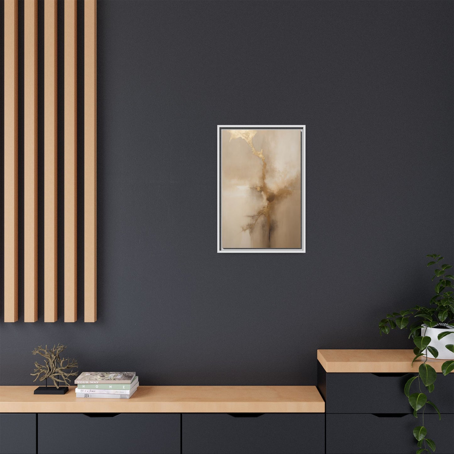 Matte Canvas, Framed (Multi-color)