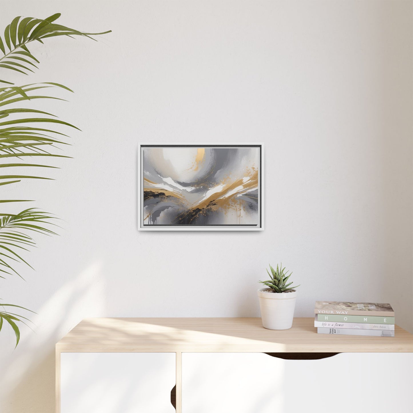 Matte Canvas, Framed (Multi-color)