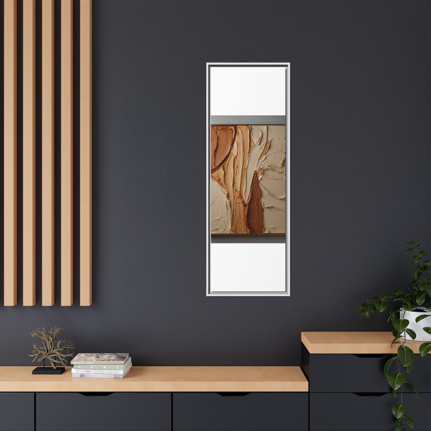 Matte Canvas, Framed (Multi-color)