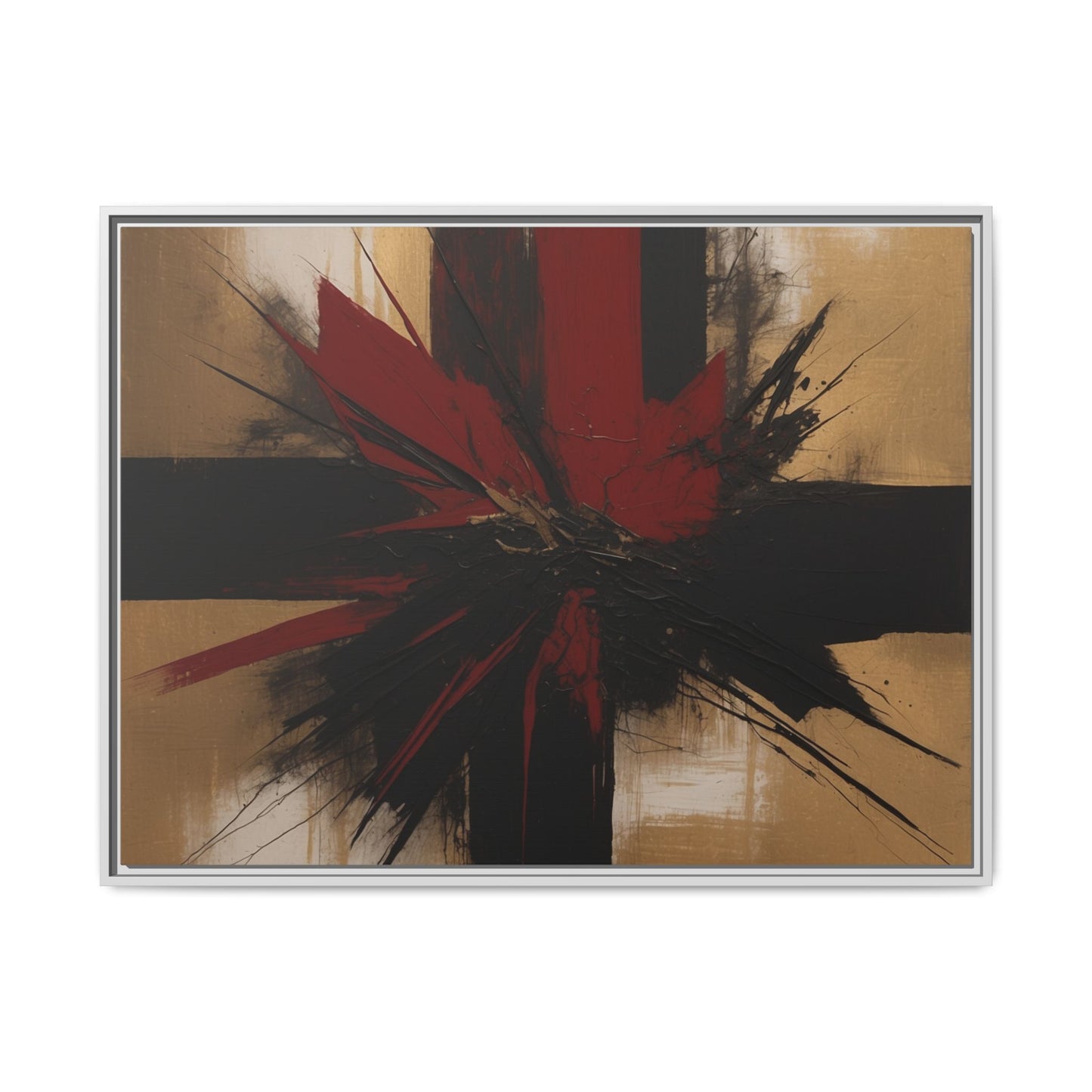 Matte Canvas, Framed (Multi-color)
