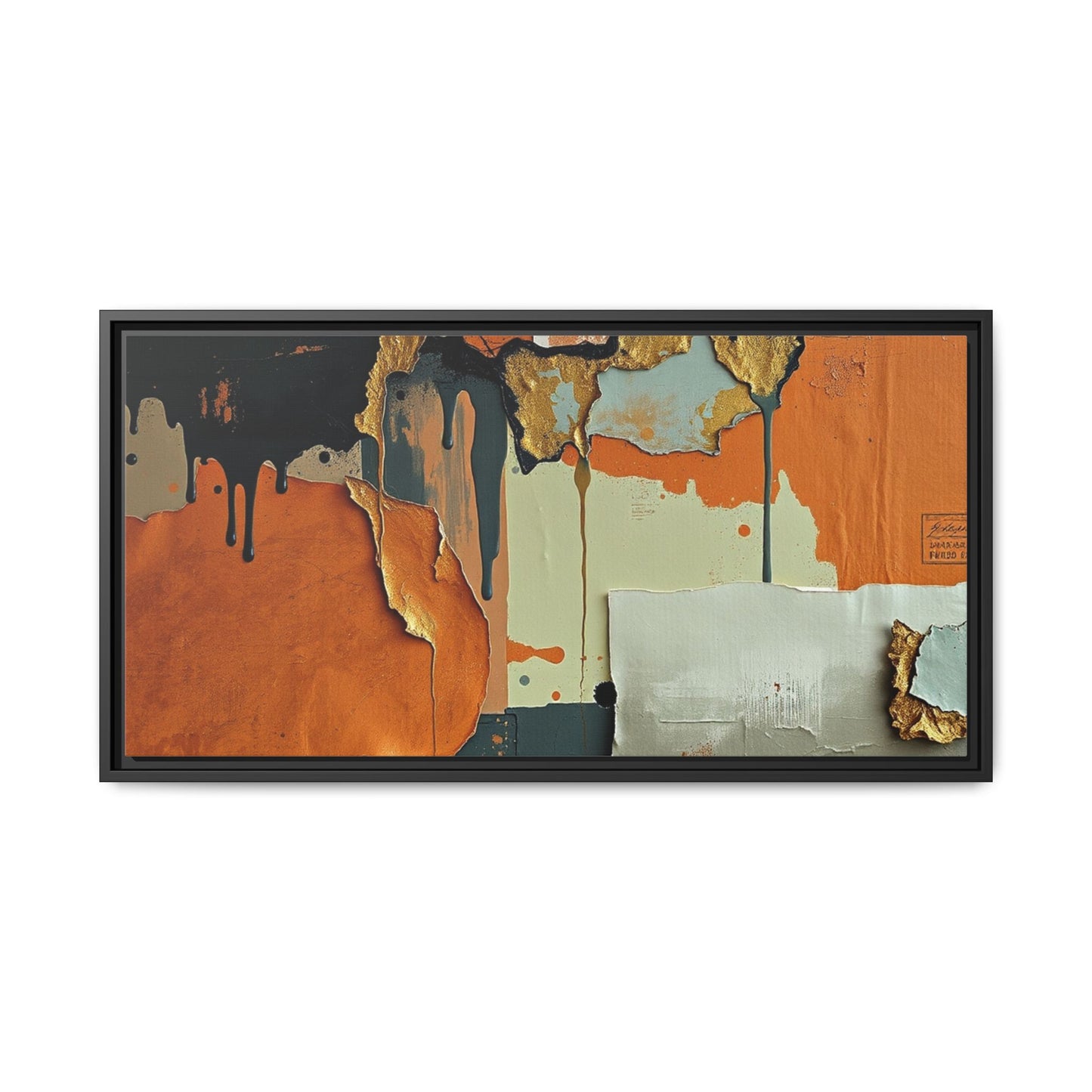 Matte Canvas, Framed (Multi-color)