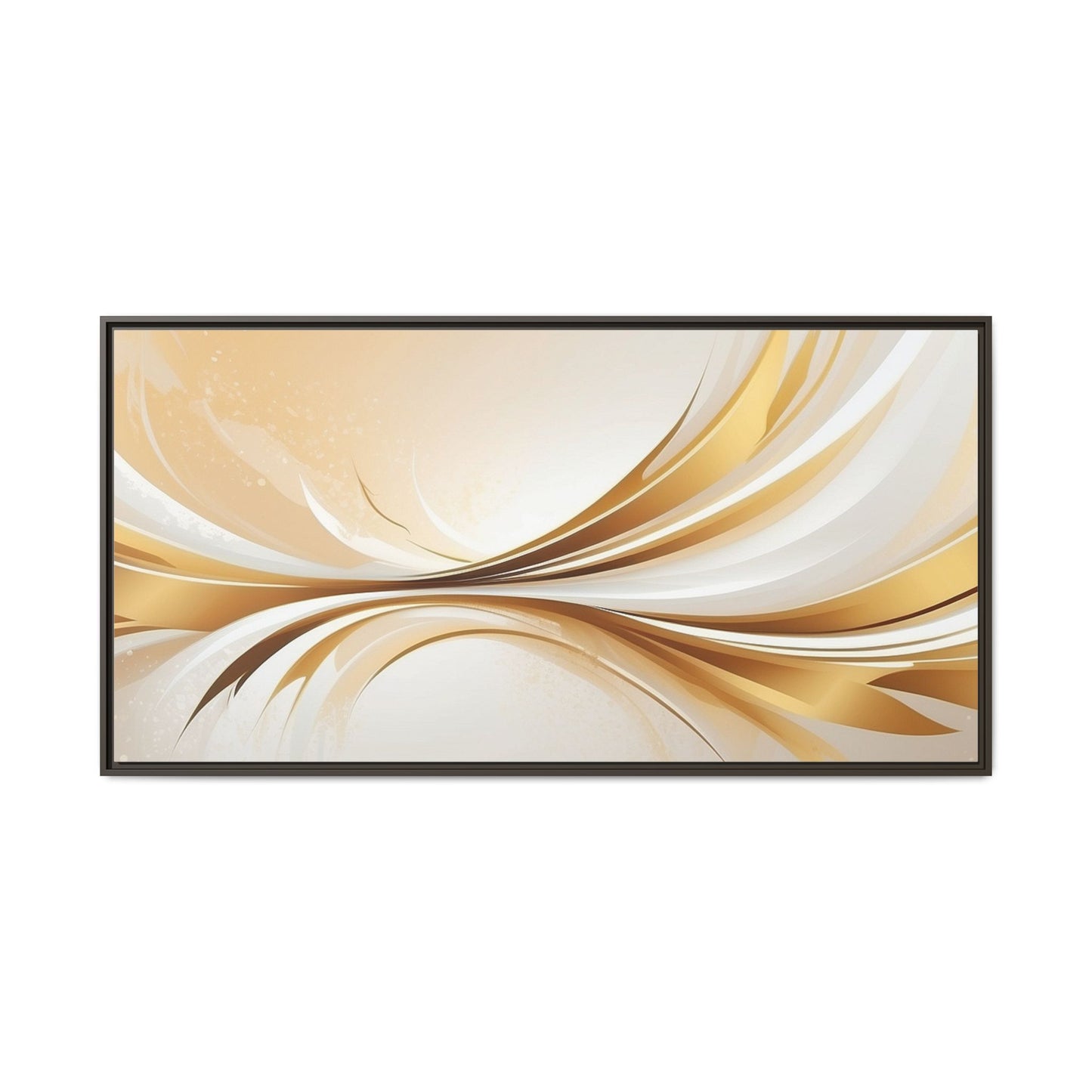 Modern Abstract Wall Art - Framed Matte Canvas Decor