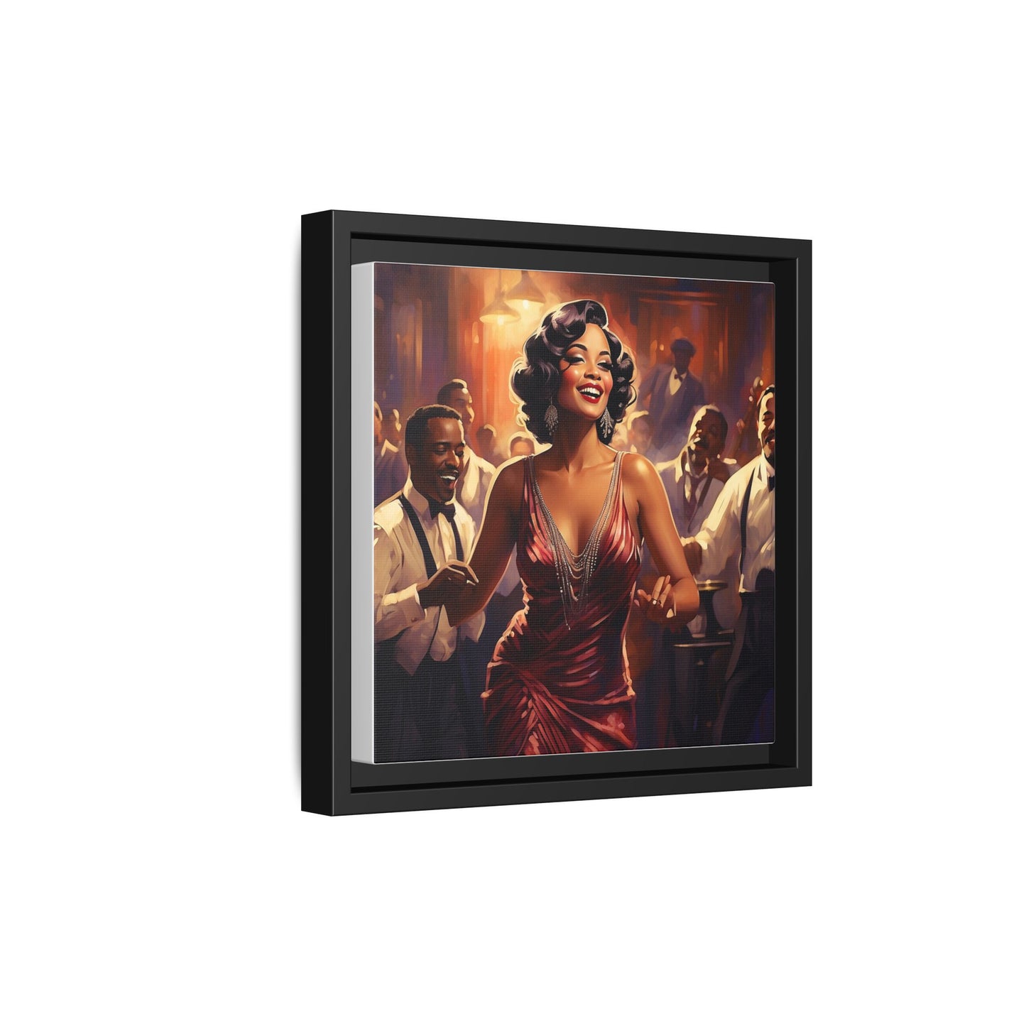 Matte Canvas, Framed (Multi-color)