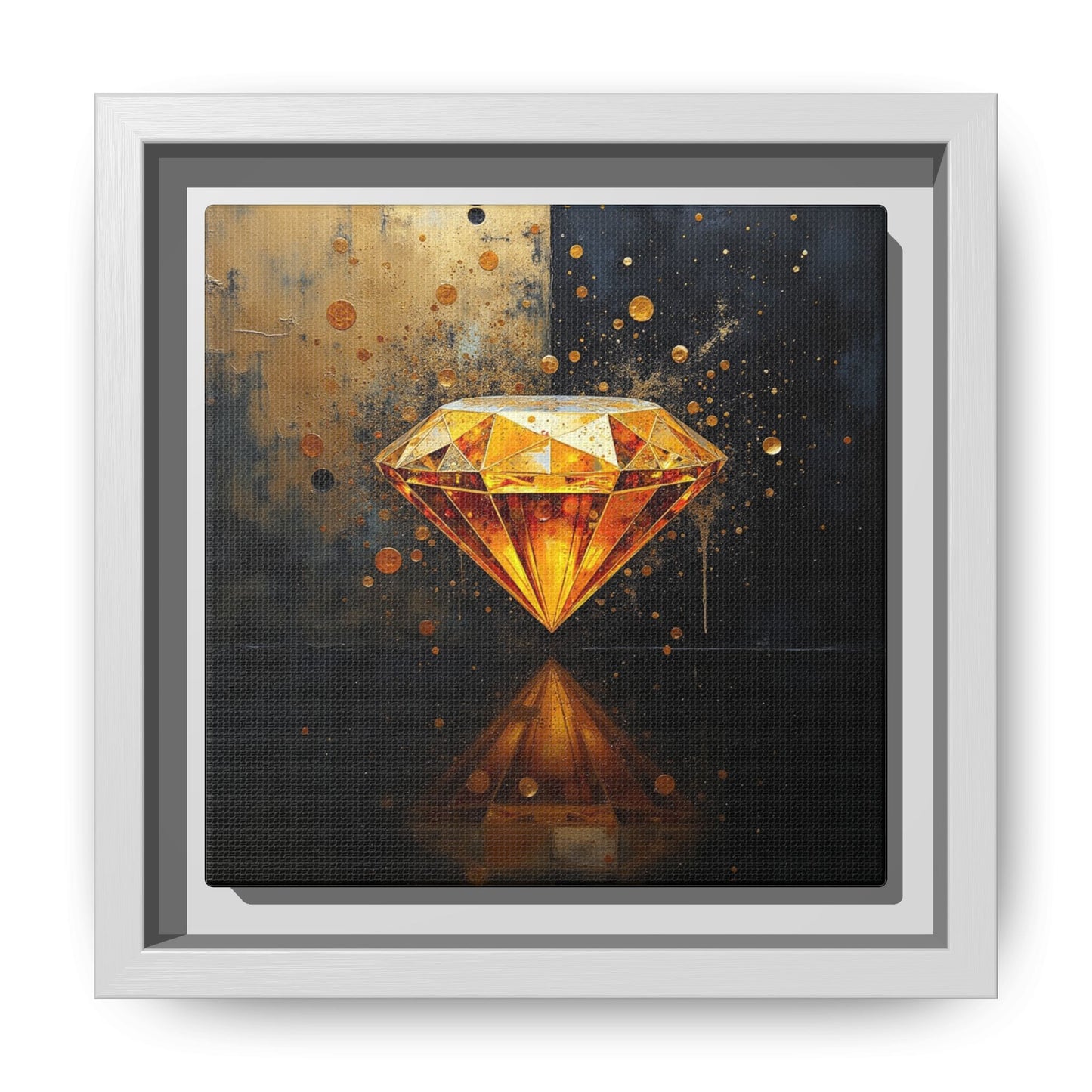 Matte Canvas, Framed (Multi-color)