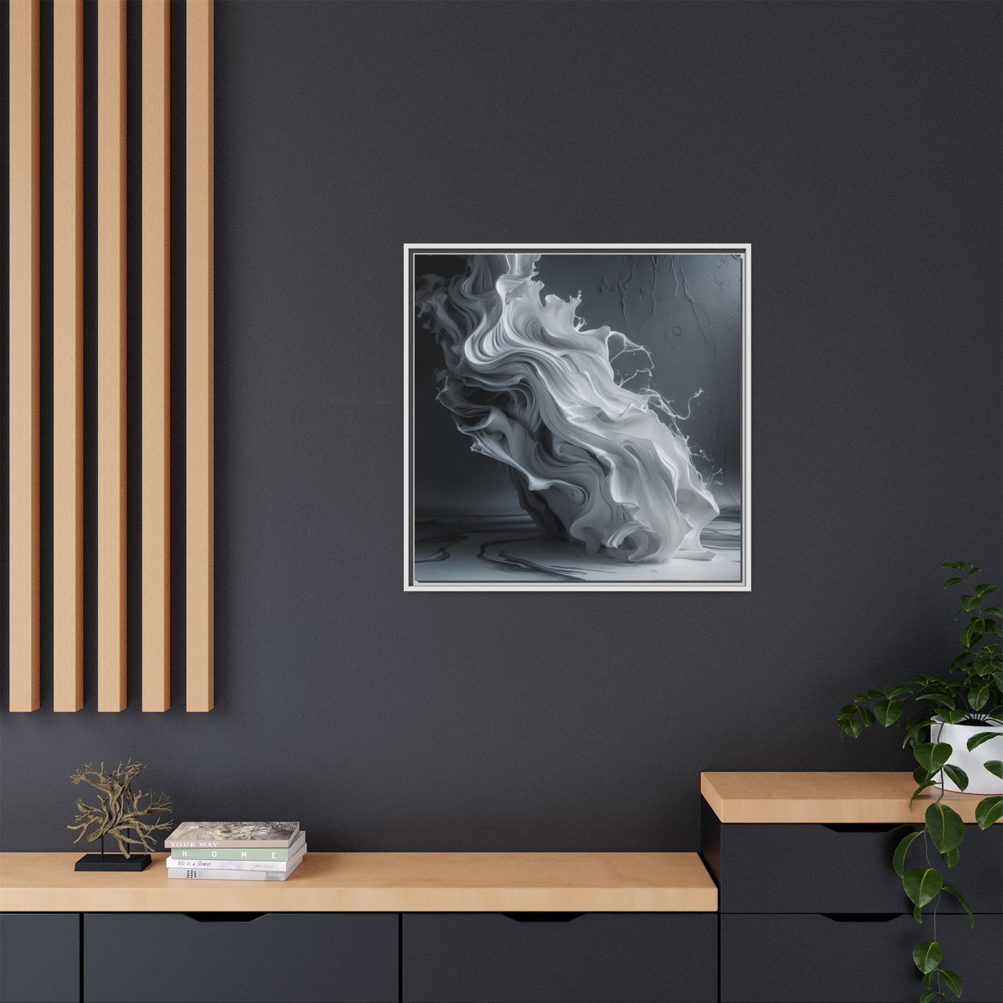 Matte Canvas, Framed (Multi-color)