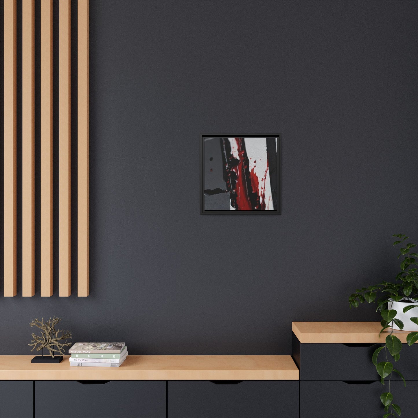 Matte Canvas, Framed (Multi-color)