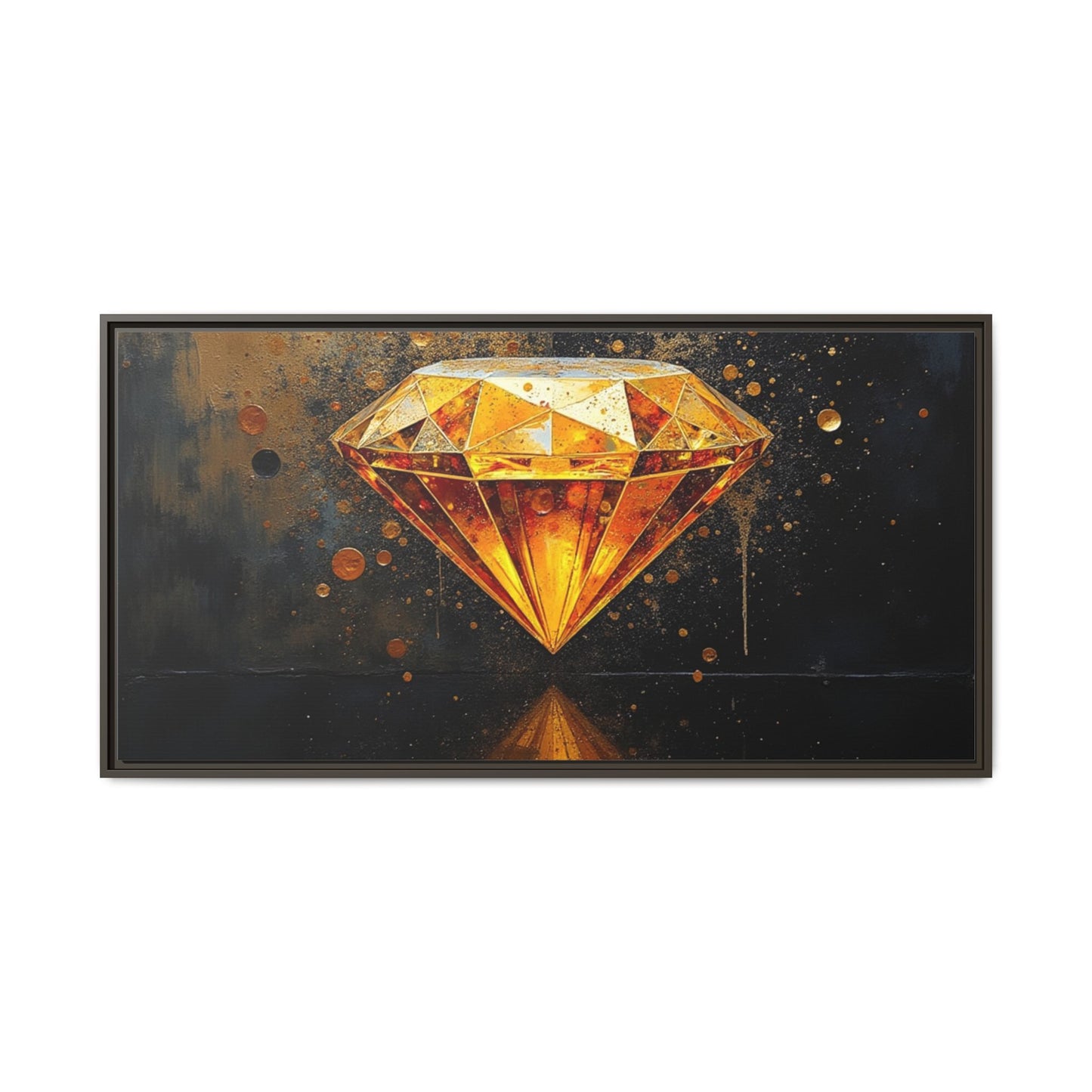 Matte Canvas, Framed (Multi-color)