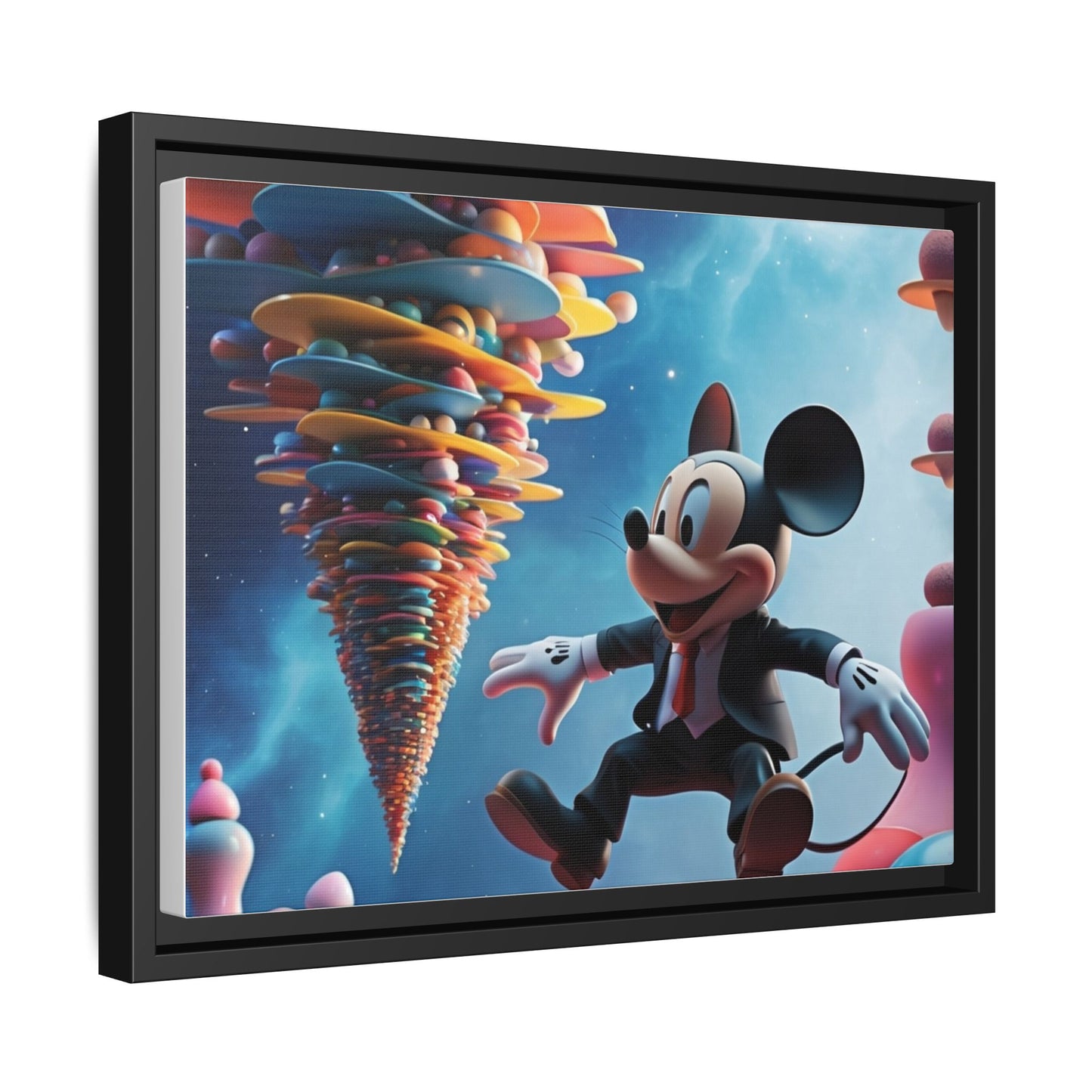 Matte Canvas, Framed (Multi-color)