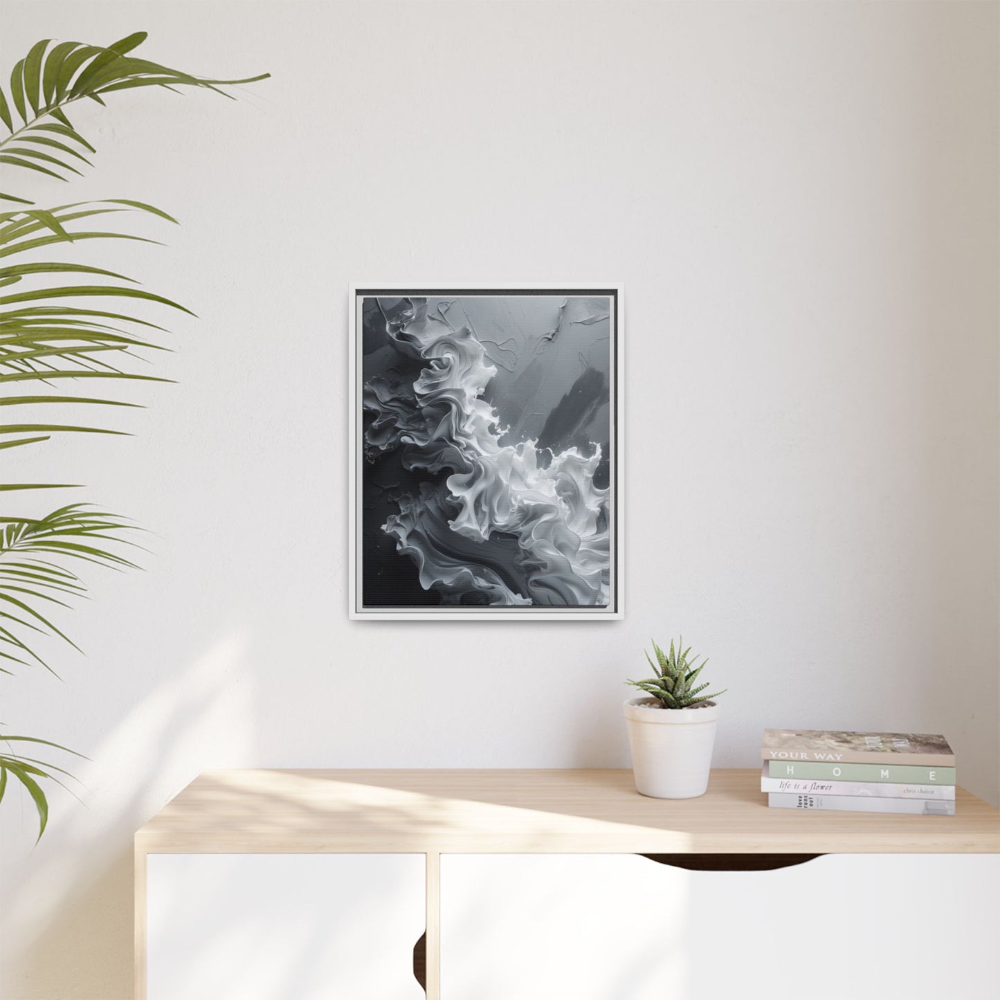 Matte Canvas, Framed (Multi-color)