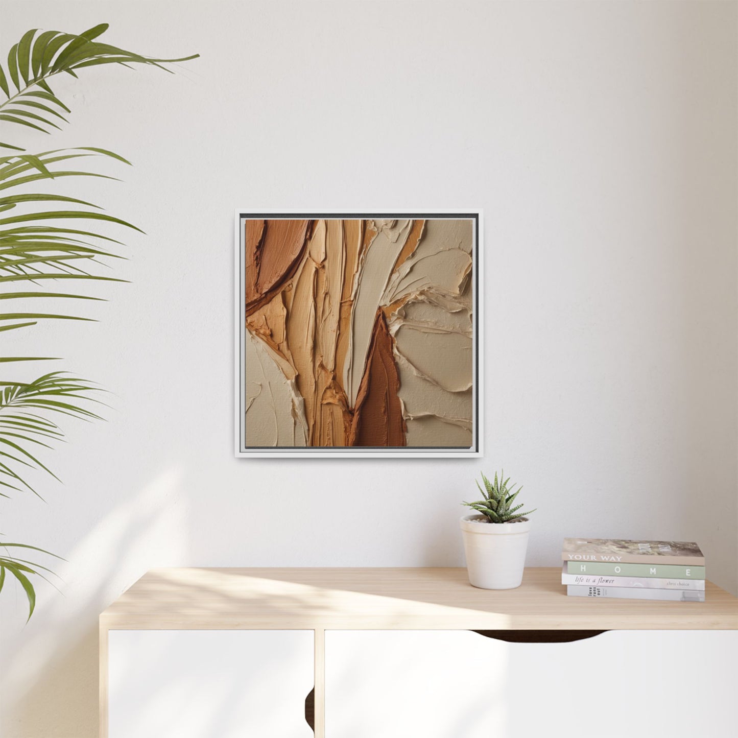 Matte Canvas, Framed (Multi-color)