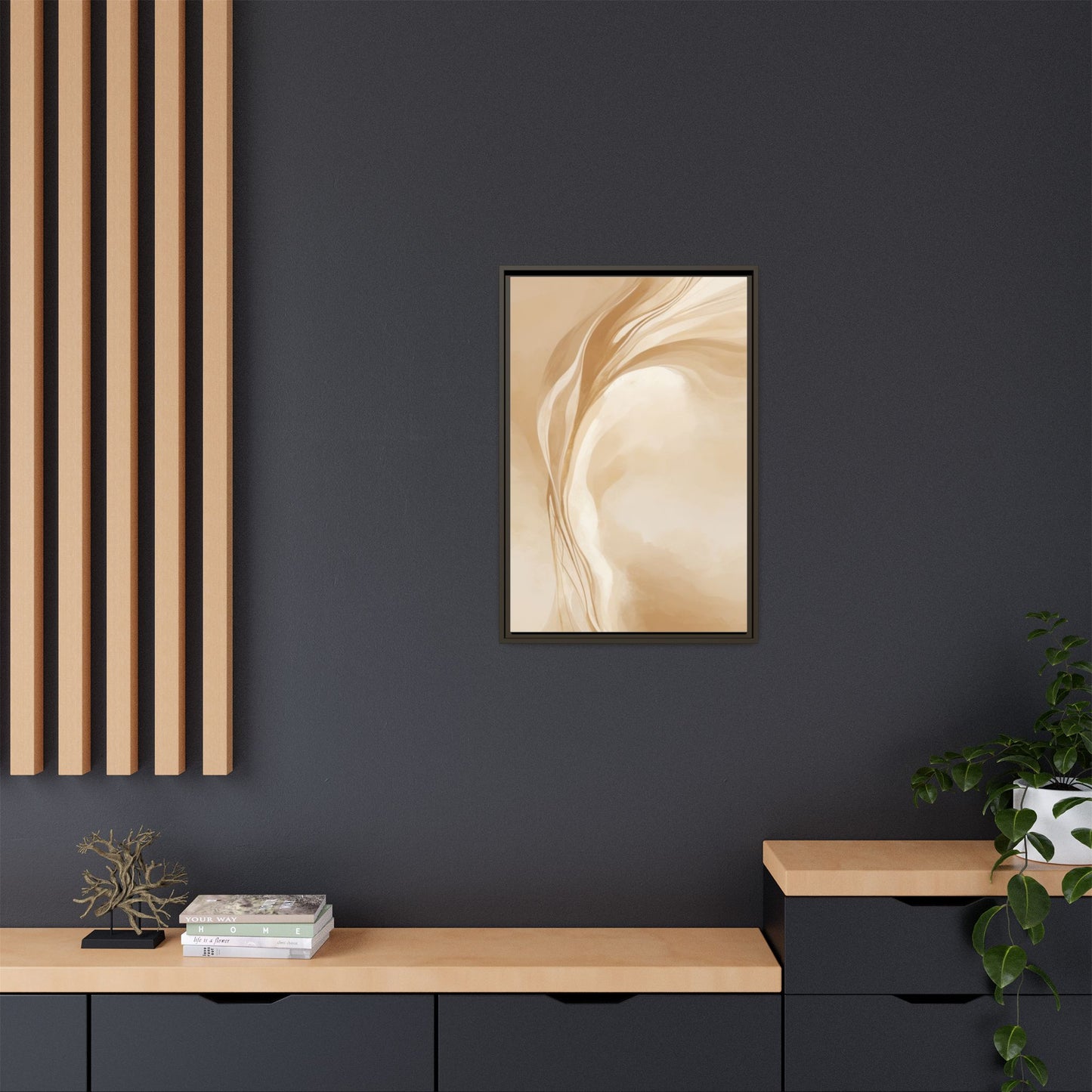 Matte Canvas, Framed (Multi-color)