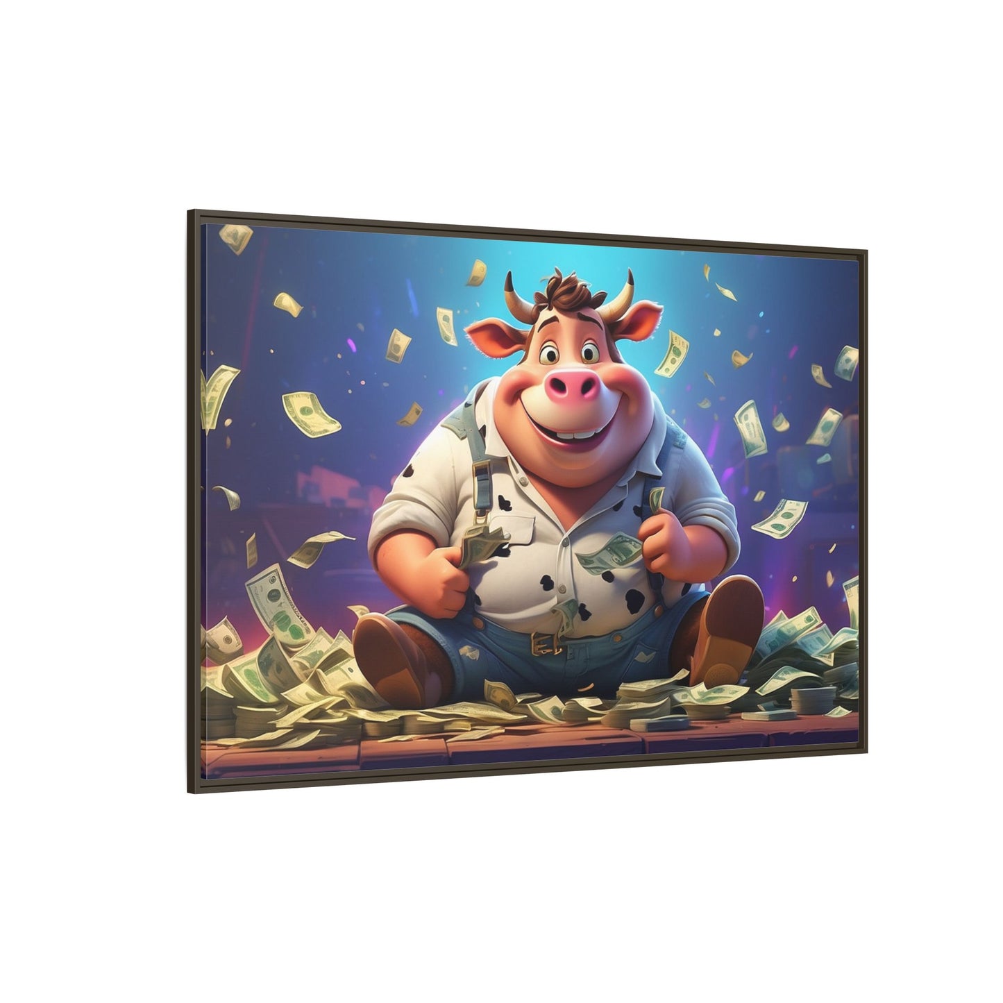Matte Canvas, Framed (Multi-color)