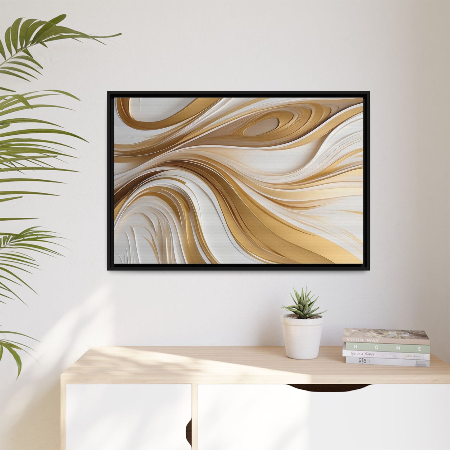 Matte Canvas, Framed (Multi-color)