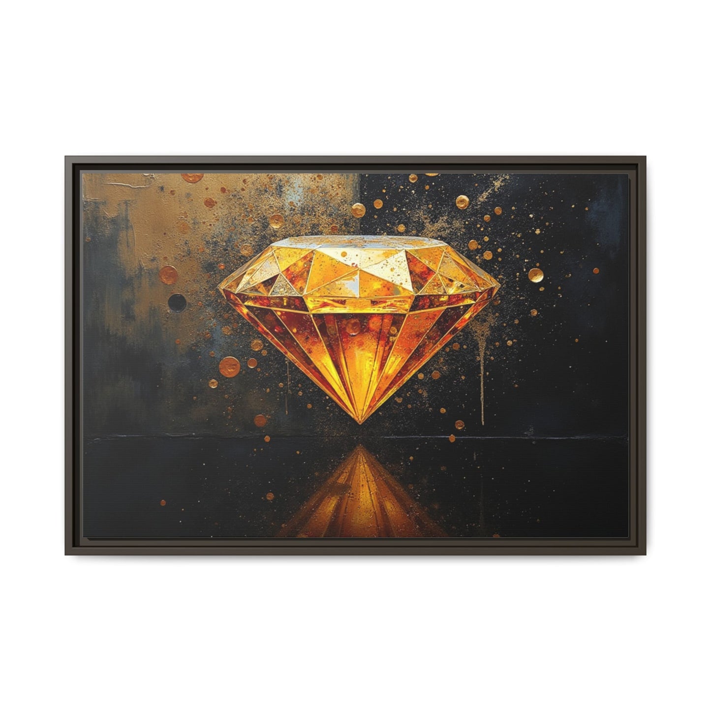 Matte Canvas, Framed (Multi-color)