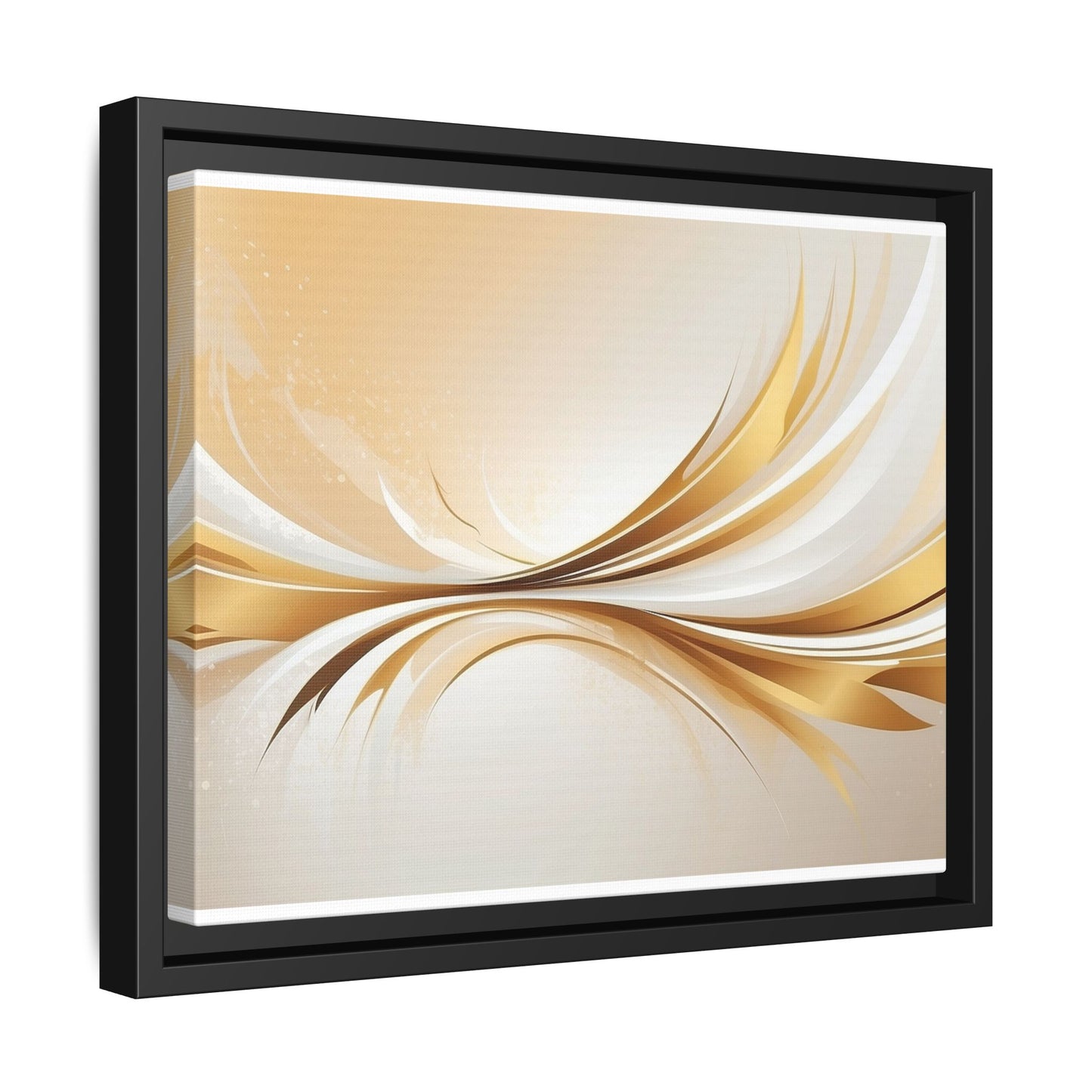 Modern Abstract Wall Art - Framed Matte Canvas Decor