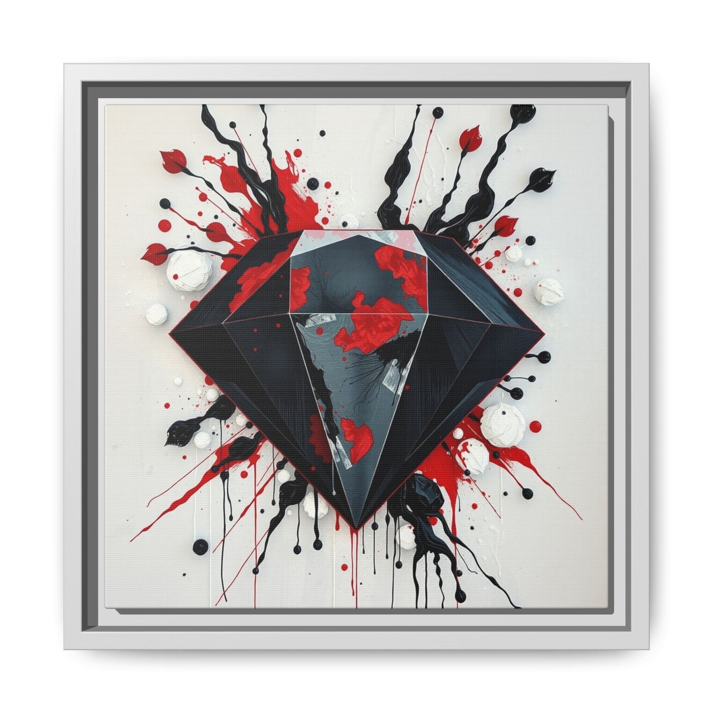 Matte Canvas, Framed (Multi-color)
