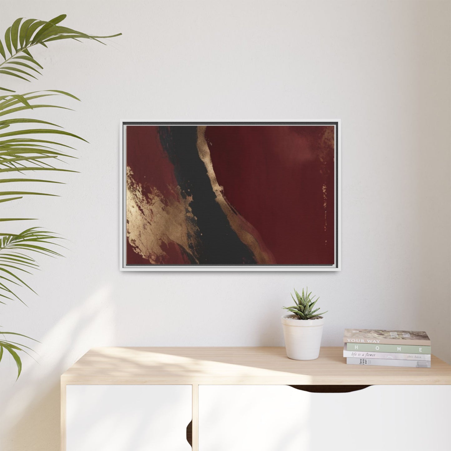 Matte Canvas, Framed (Multi-color)
