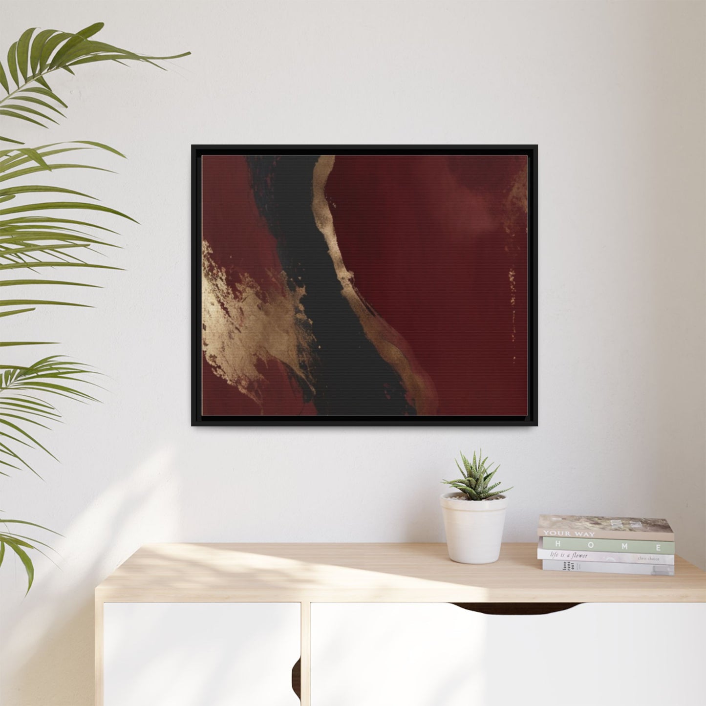 Matte Canvas, Framed (Multi-color)