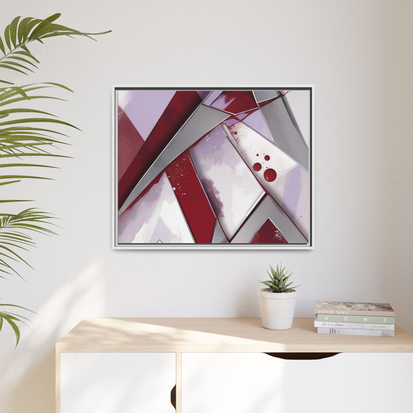 Matte Canvas, Framed (Multi-color)