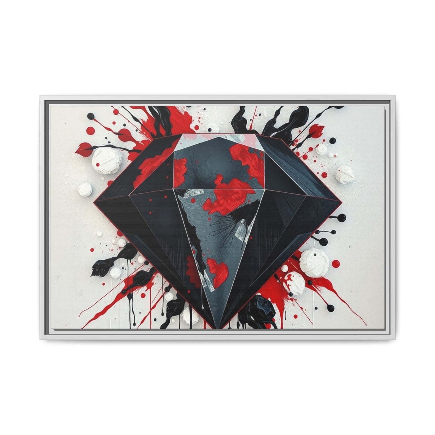Matte Canvas, Framed (Multi-color)