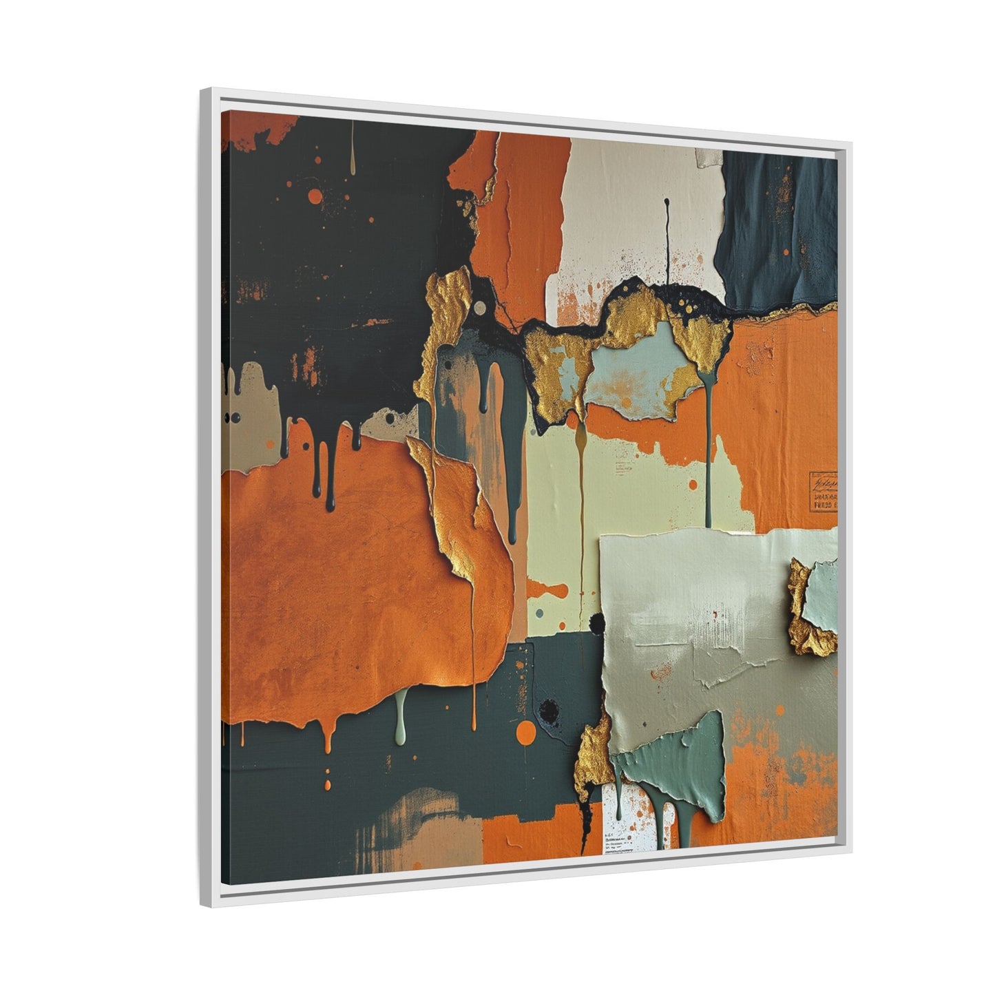 Matte Canvas, Framed (Multi-color)