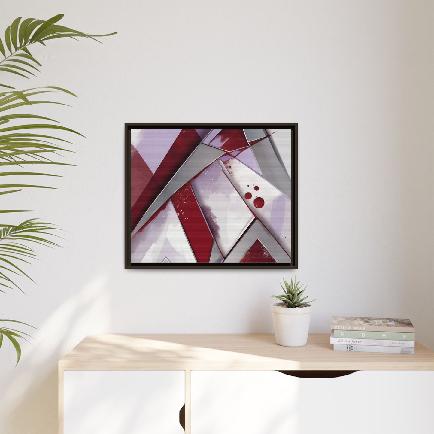 Matte Canvas, Framed (Multi-color)