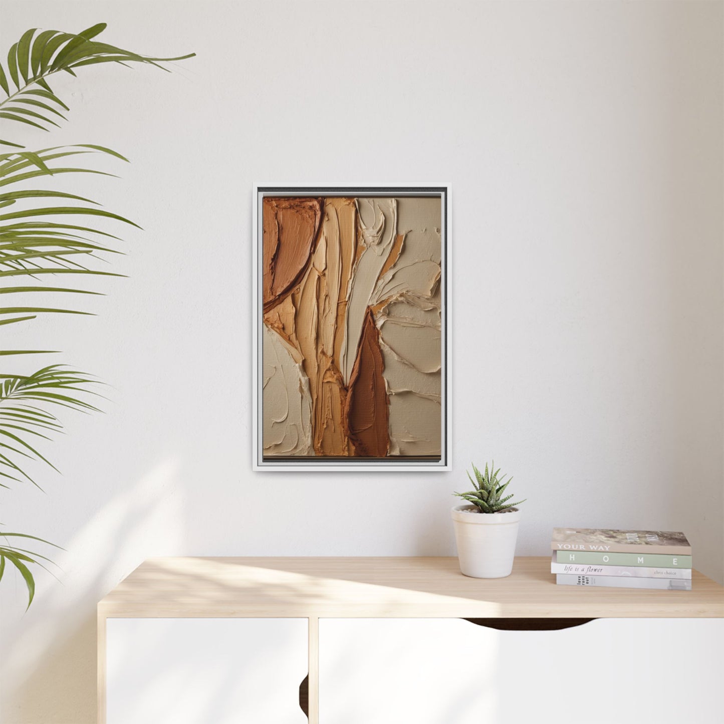 Matte Canvas, Framed (Multi-color)