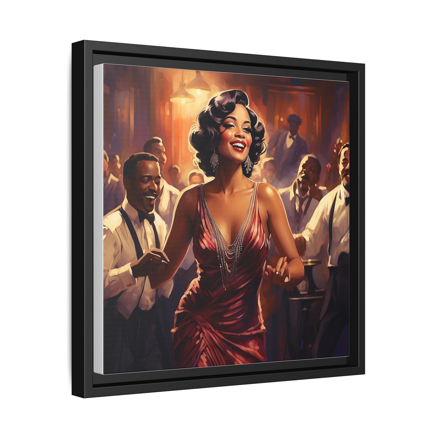 Matte Canvas, Framed (Multi-color)