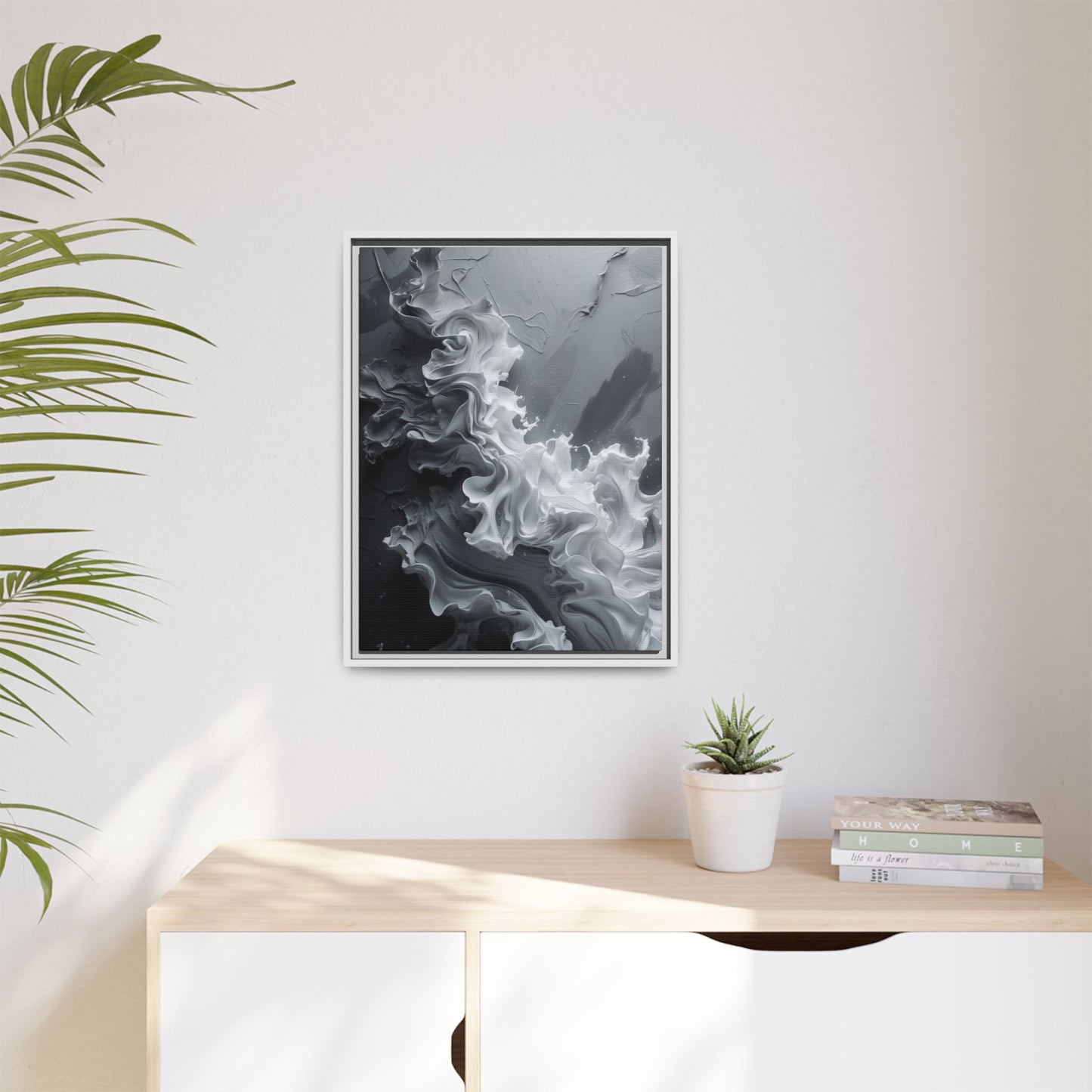 Matte Canvas, Framed (Multi-color)